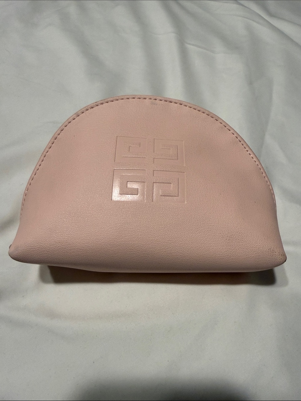Givenchy Blush Pink Leather Cosmetic Case
